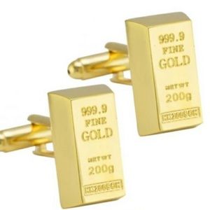Gold Bar Cufflinks